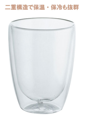 rond DOUBLE WALL GLASS