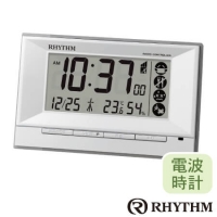 RHYTHM(リズム時計)電波時計　フィットウェーブD207