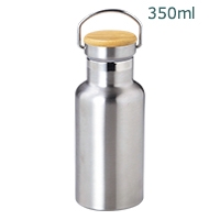 スタイリッシュ真空ステンレスボトル 350ｍｌは粗品 記念品の 名入れ110番