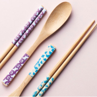 伊砂文様 箸・スプーンセット 伊砂文様 箸・スプーンセット