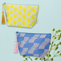 伊砂文様 タッセルポーチ 伊砂文様 タッセルポーチ